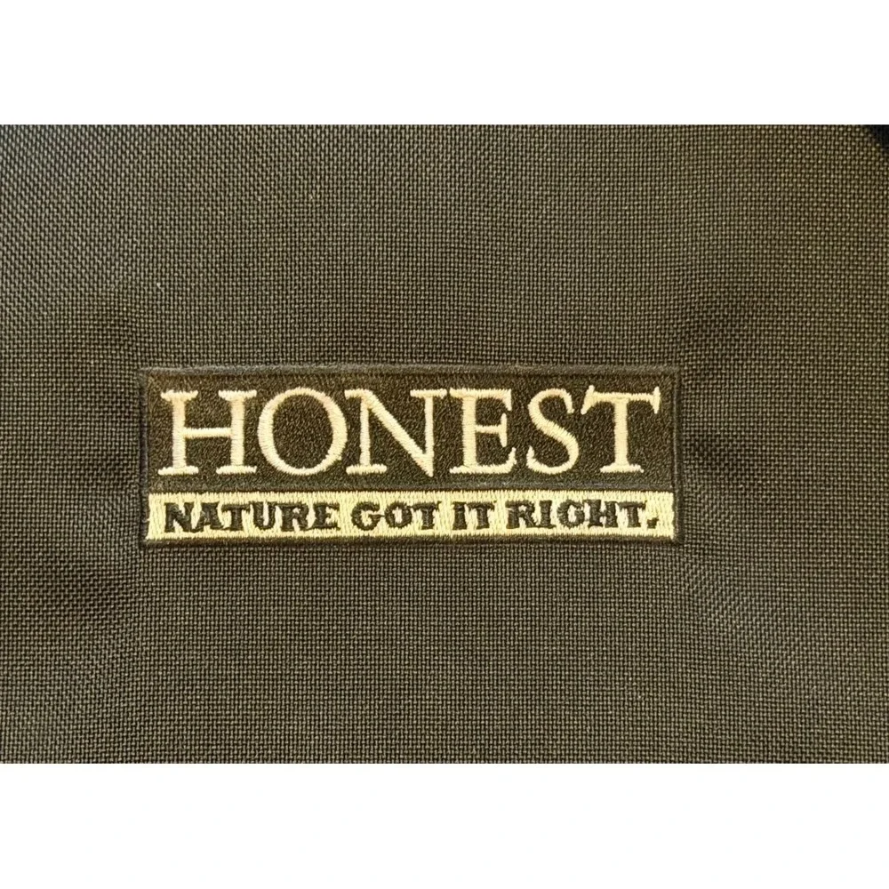 Vintage Patagonia x Honest Diaper Messenger Bag‎ Black Reflective RARE Collab